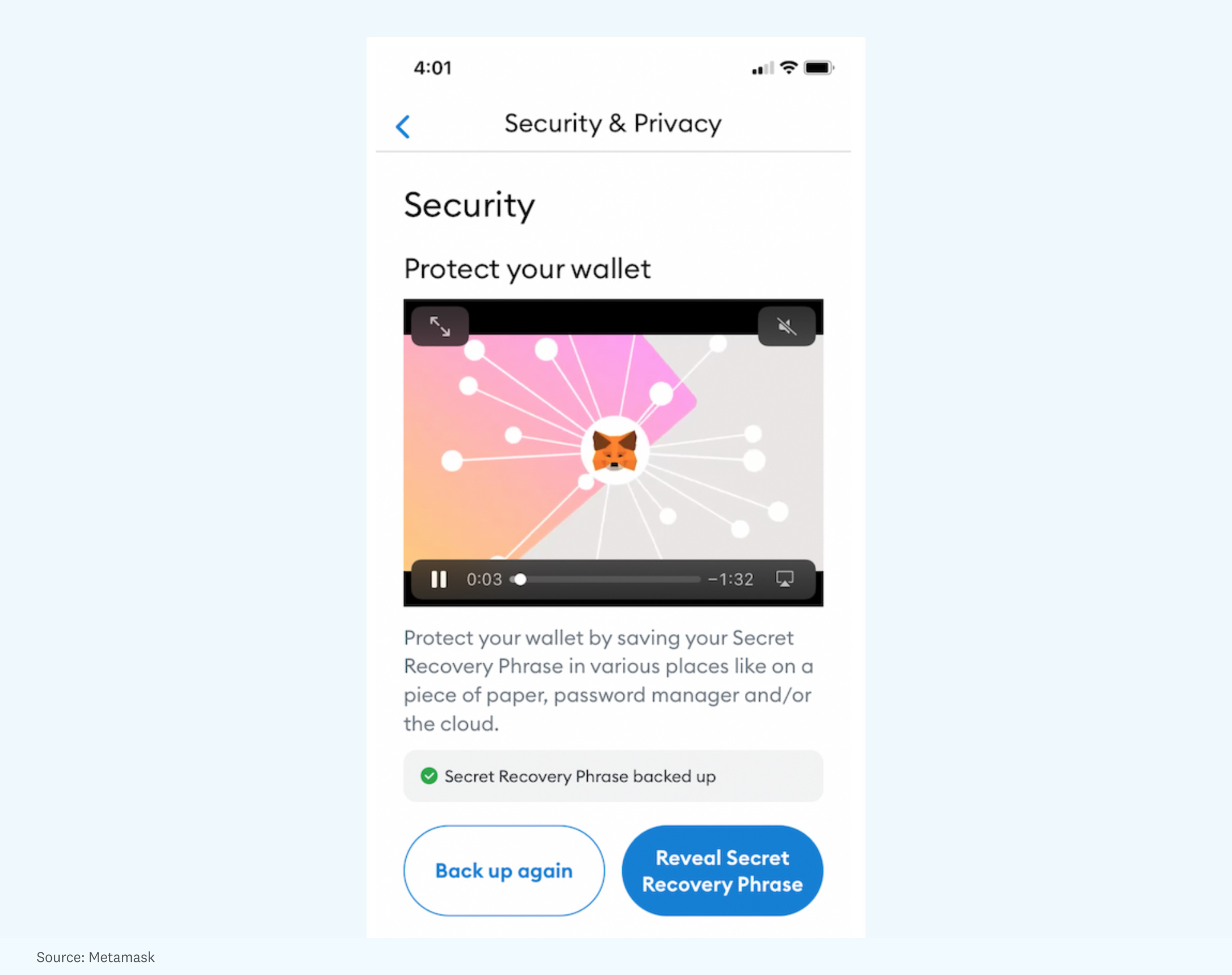 metamask security features