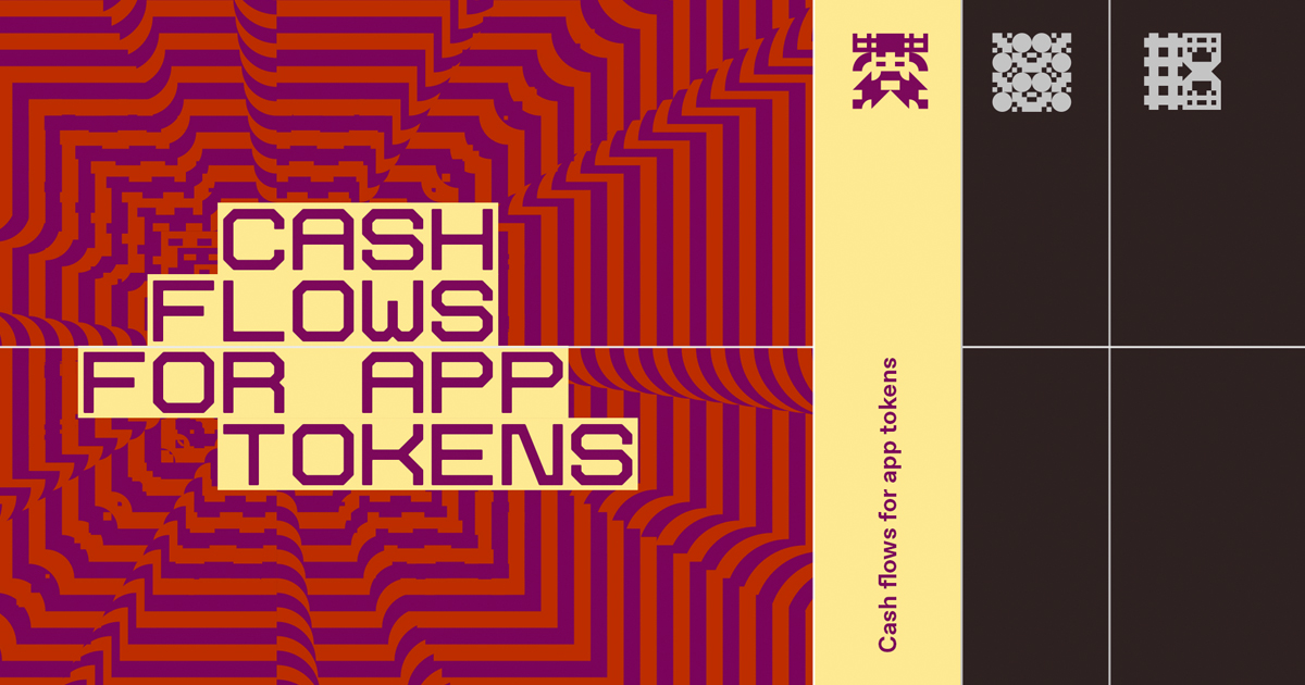 A new financial model for app tokens: How to generate cash flows