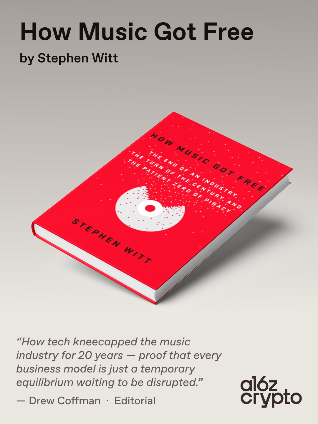 How Music Got Free by Stephen Witt