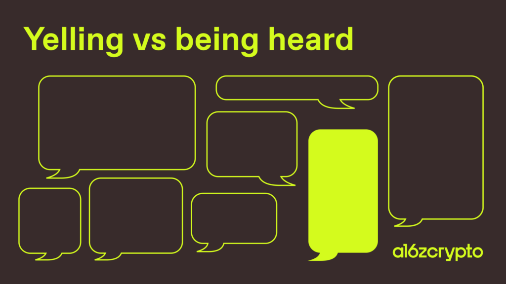 If you yell about everything, you're heard about nothing